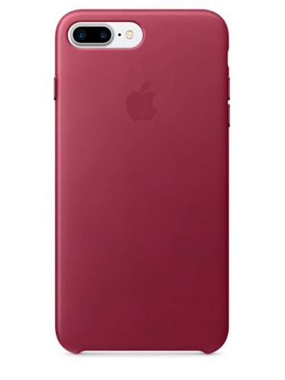 Кожаный чехол для iPhone 7 Plus, цвет «лесная ягода»