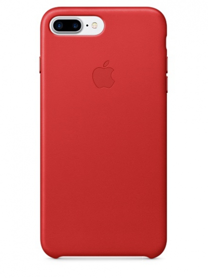 Кожаный чехол для iPhone 7 Plus, (PRODUCT)RED