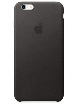 Кожаный чехол для iPhone 6 Plus/6s Plus, чёрный цвет