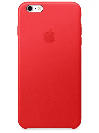 Кожаный чехол для iPhone 6 Plus/6s Plus, (PRODUCT)RED